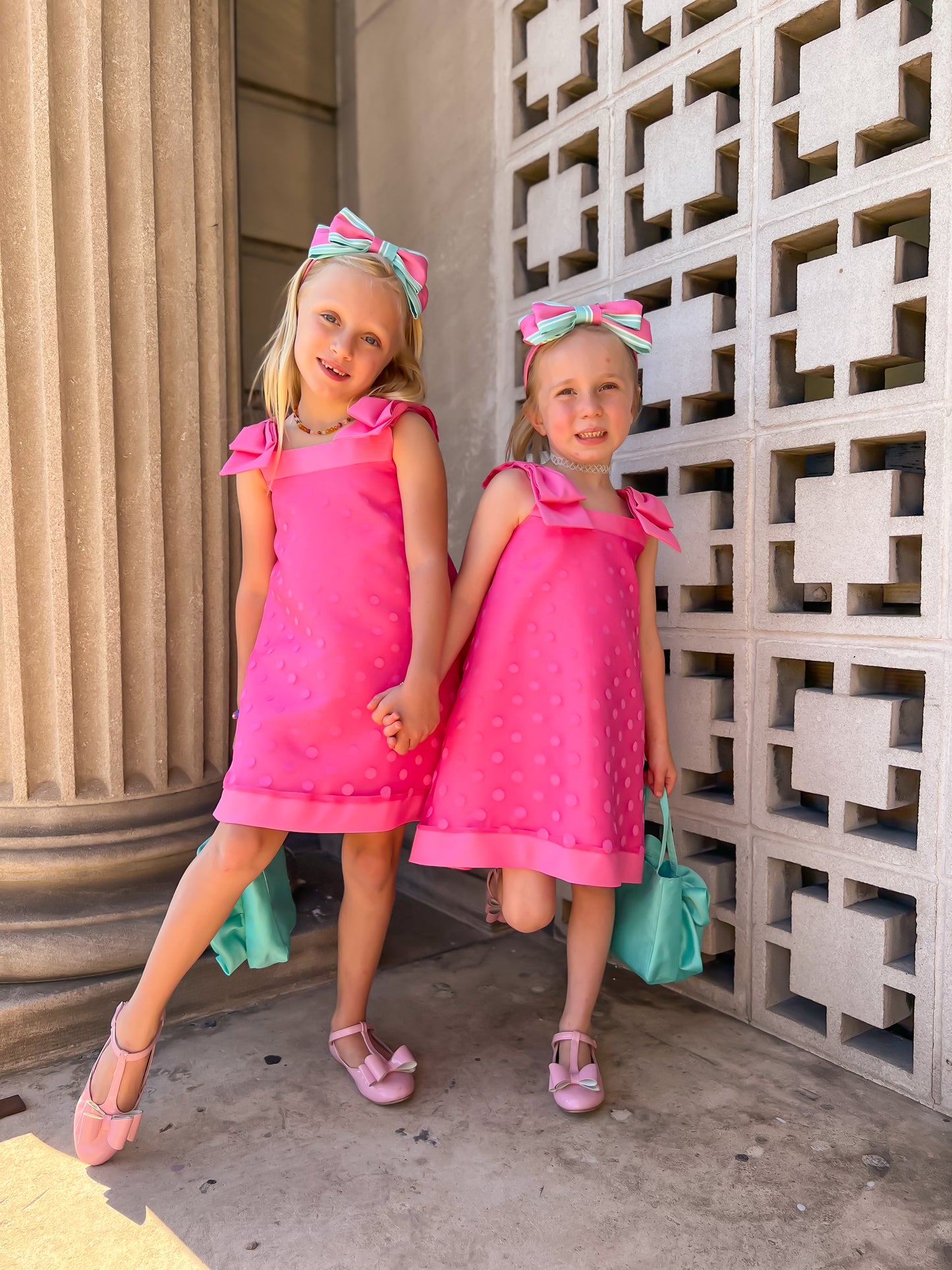 Polka Bow Dress