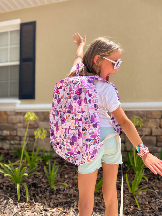Purple Music Tour Backpack