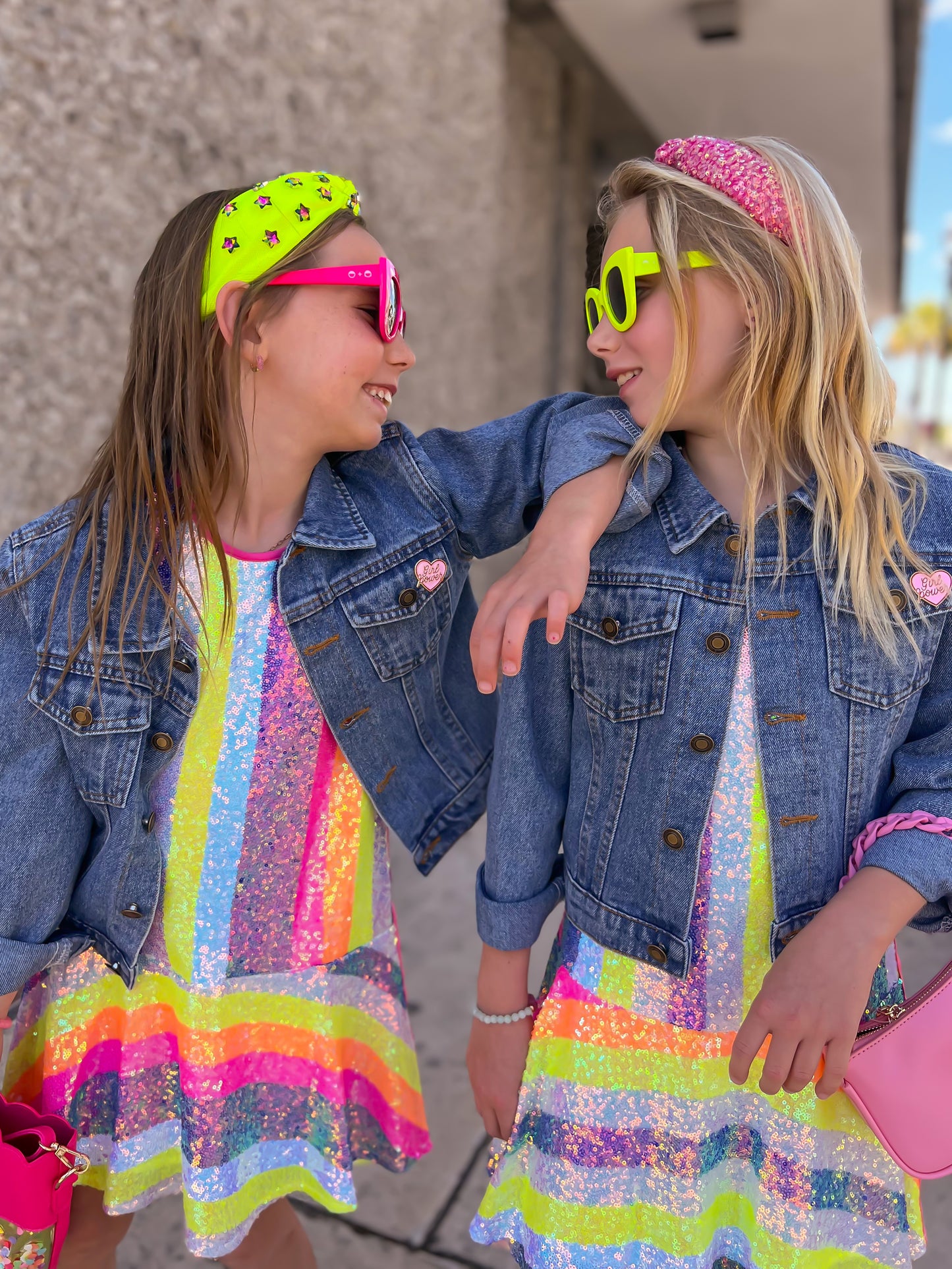 Three Wildflower Designs Neon Star Headband