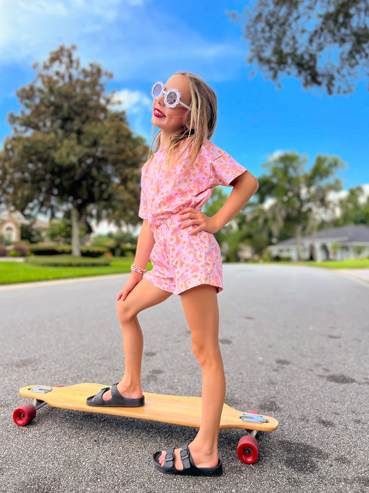 Kids Flower Set in Pink