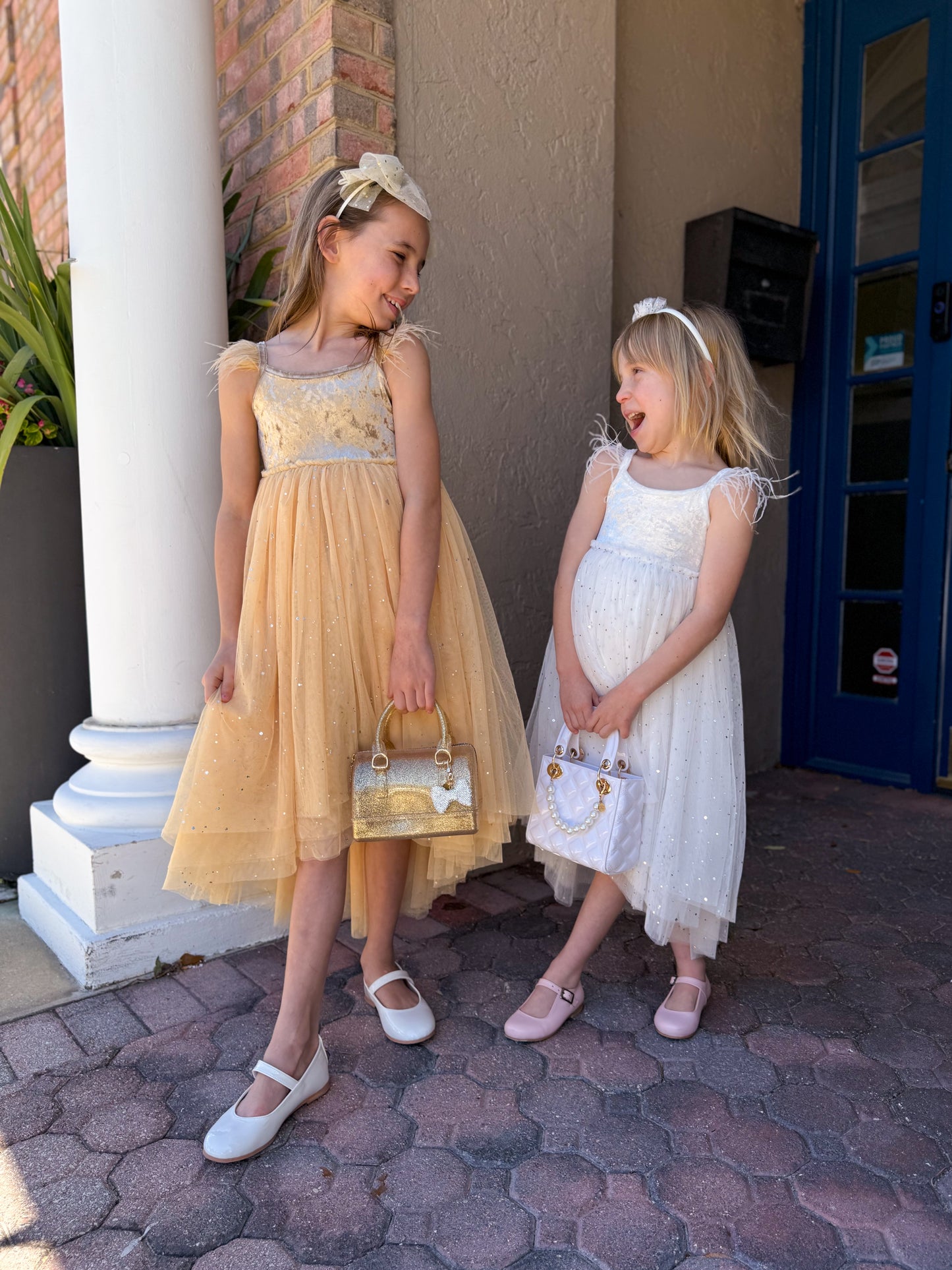 Jolie Dress in Fresh Snow | Girls Special Occasion | dressy