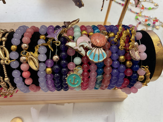 Mermaid and Sea Creatures Bracelet