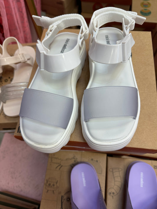 Melissa Kick off sandal kids white
