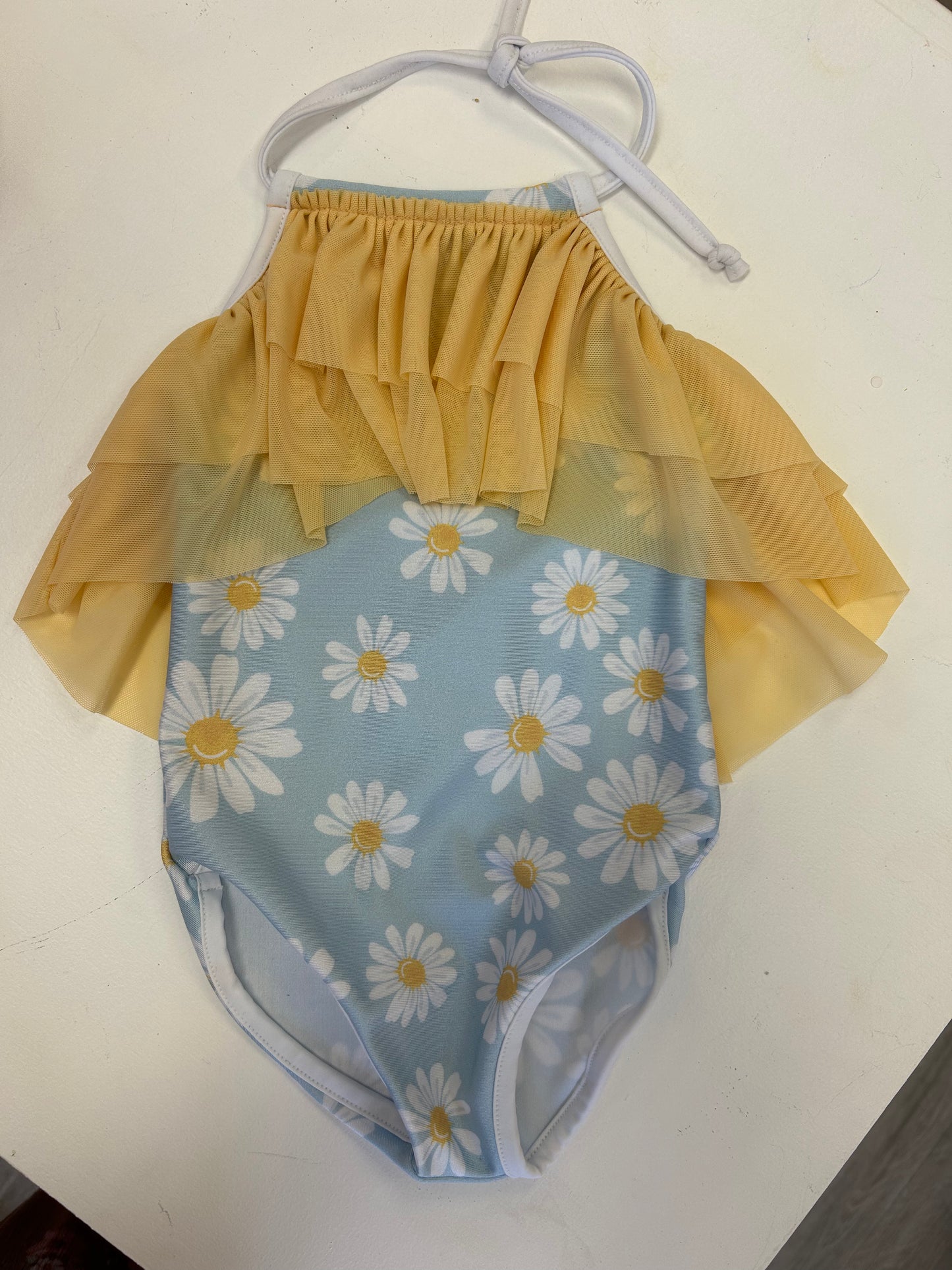 Fancy Shmancy Baby Daisy Swimsuit