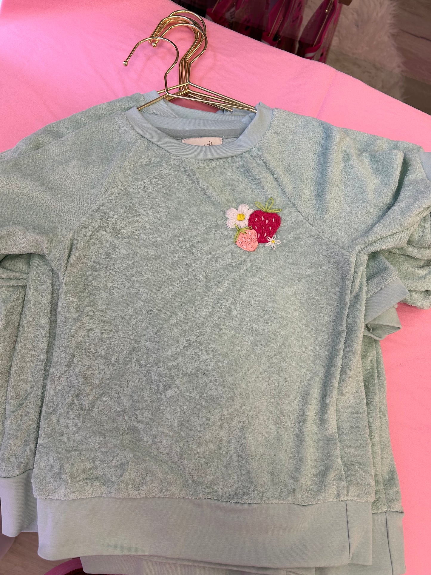 Miki Miette Strawberry Fields Top