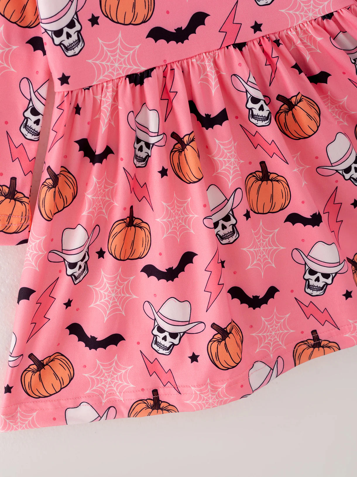 Little Trends Cowboy Skeleton Dress