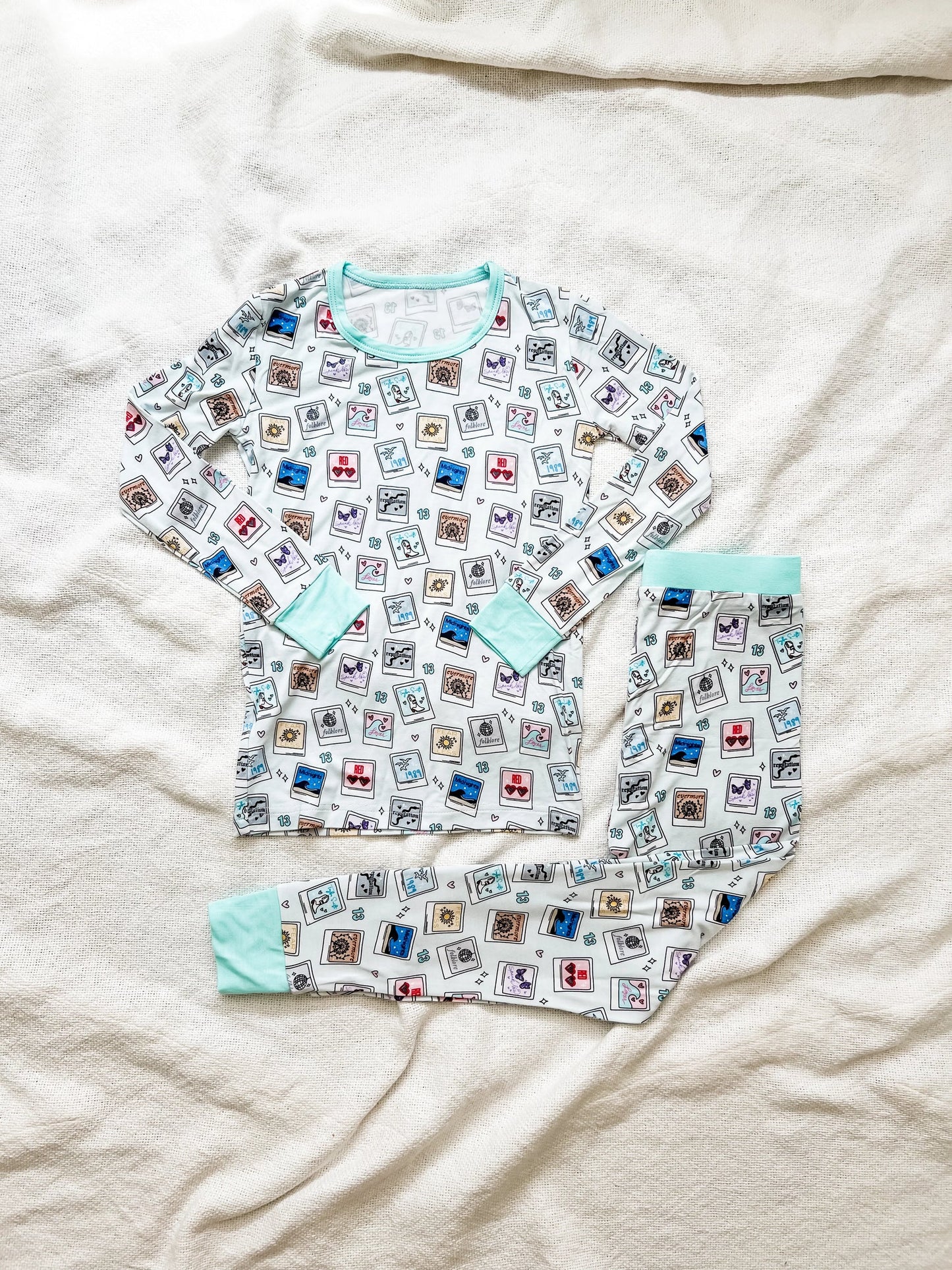 June and Grey Swiftie Pajamas