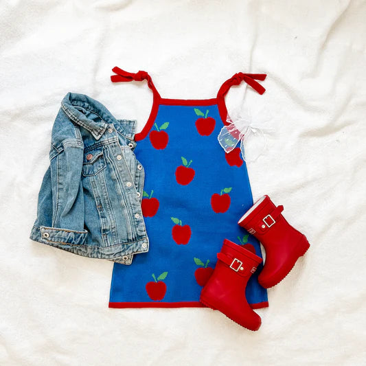 June&Grey Apple Smock Dress
