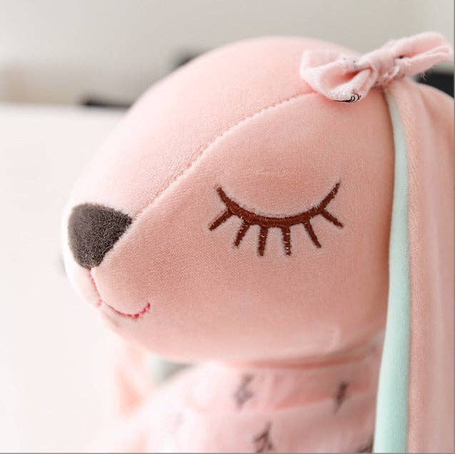 Flower skirt couple rabbit doll plush medium