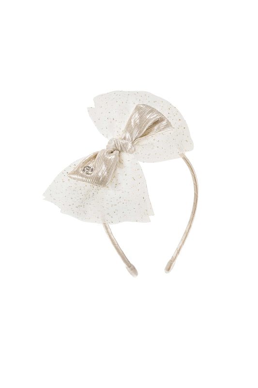Butterfly Fairy Headband in Champagne Gold
