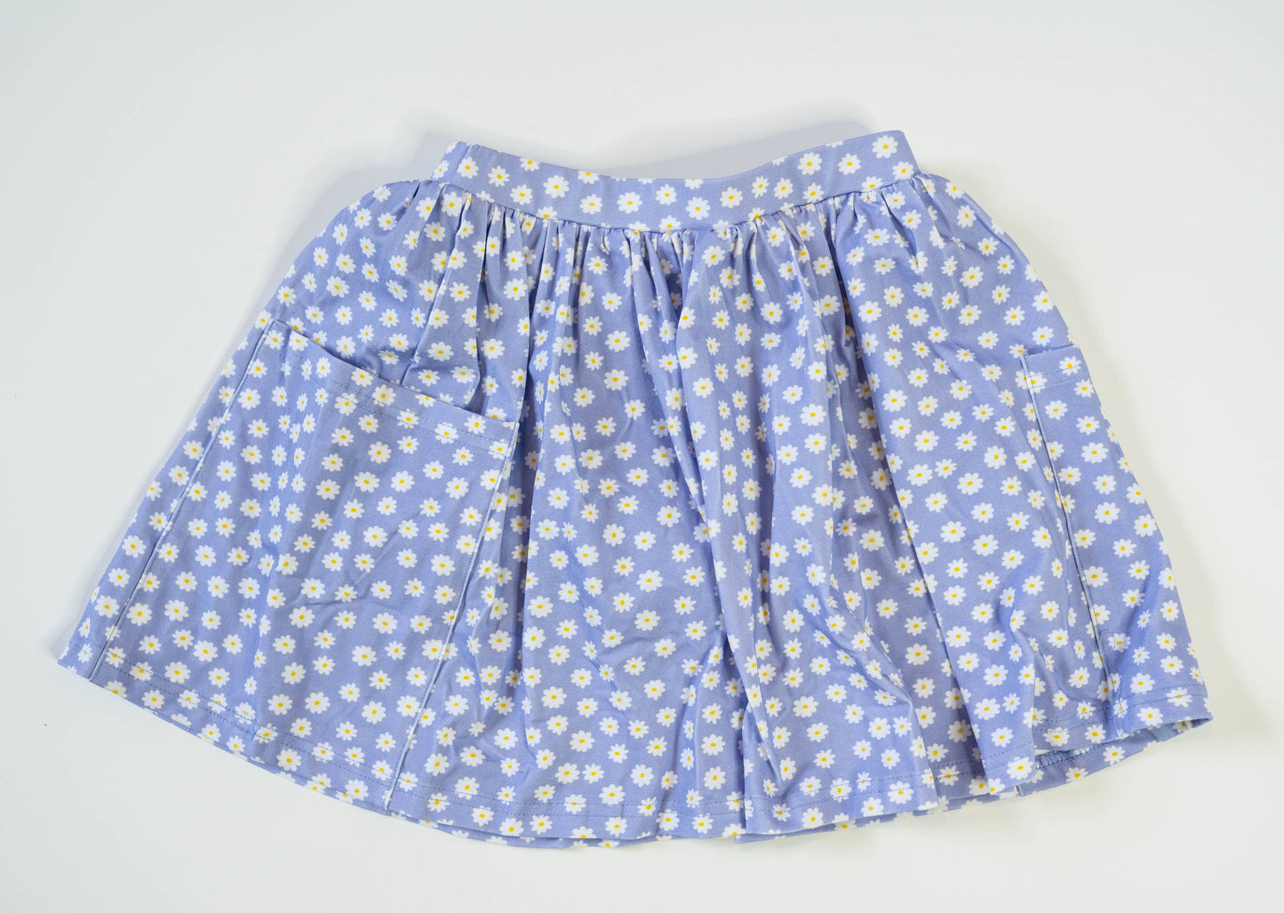 Pocket Skort in Purple Petals