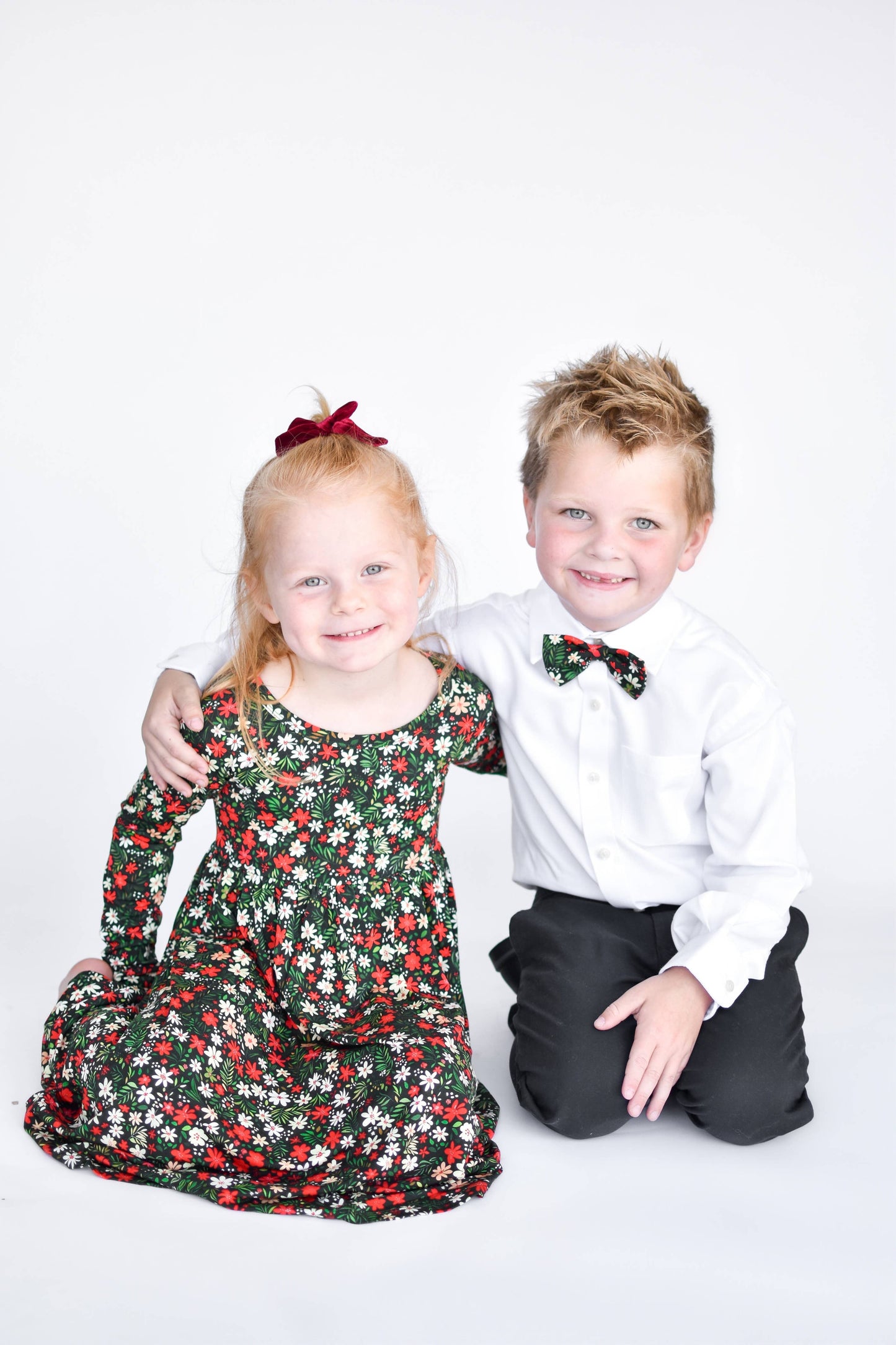 Christmas Bow Tie for Boys, Adjustable, Holiday Accessories