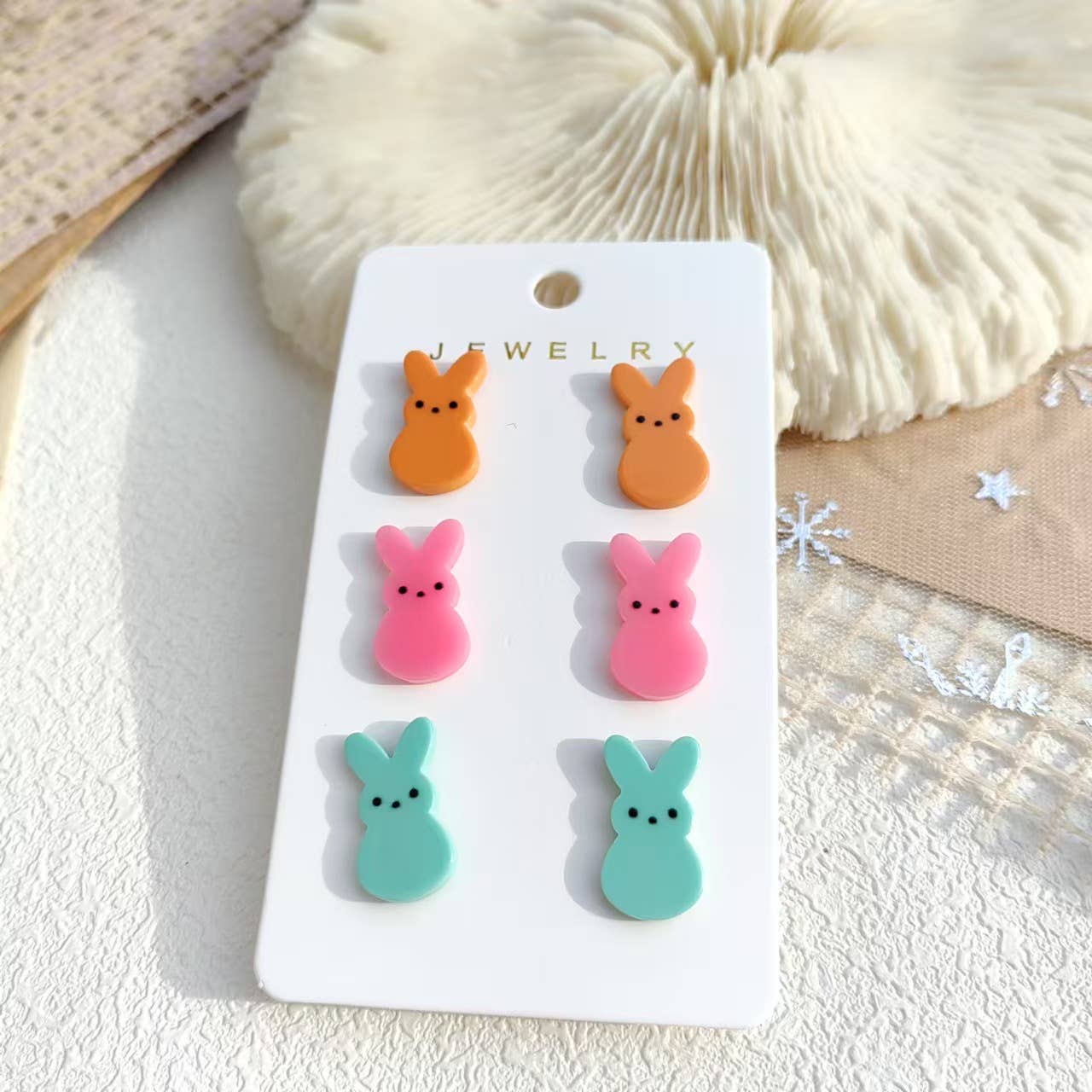Easter Peeps earrings