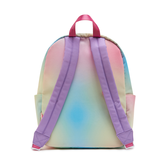 Rainbow Kids Backpack with Patches, Girls Back to School