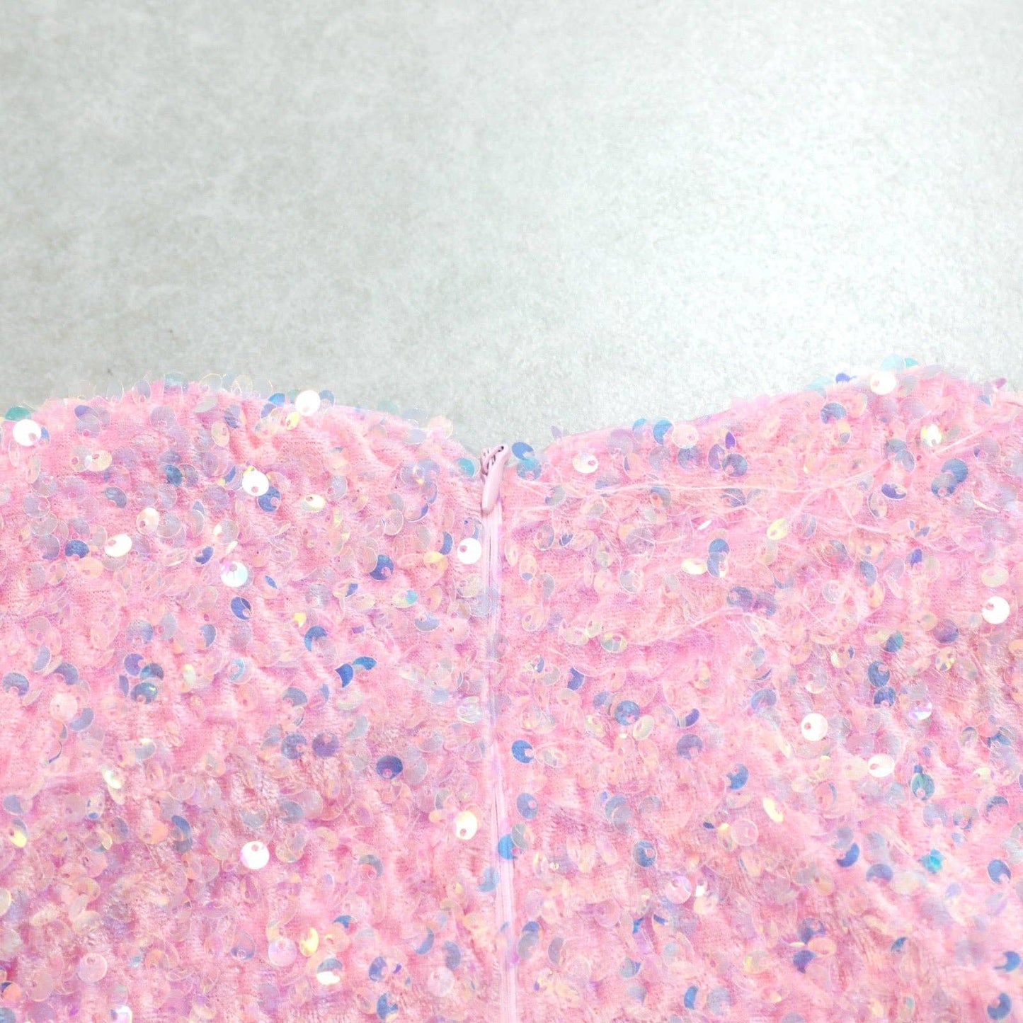 Pink Sequin Dress