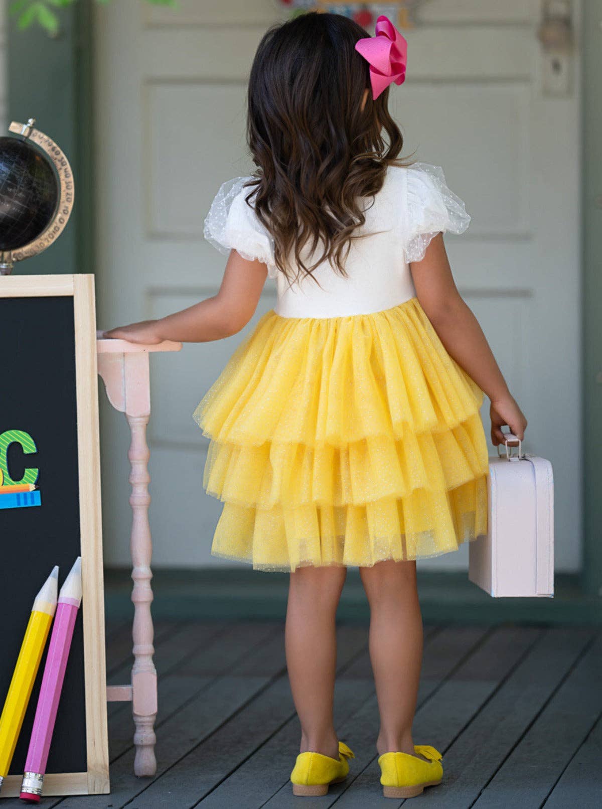 Pencil Ballerina Layered Tutu Dress