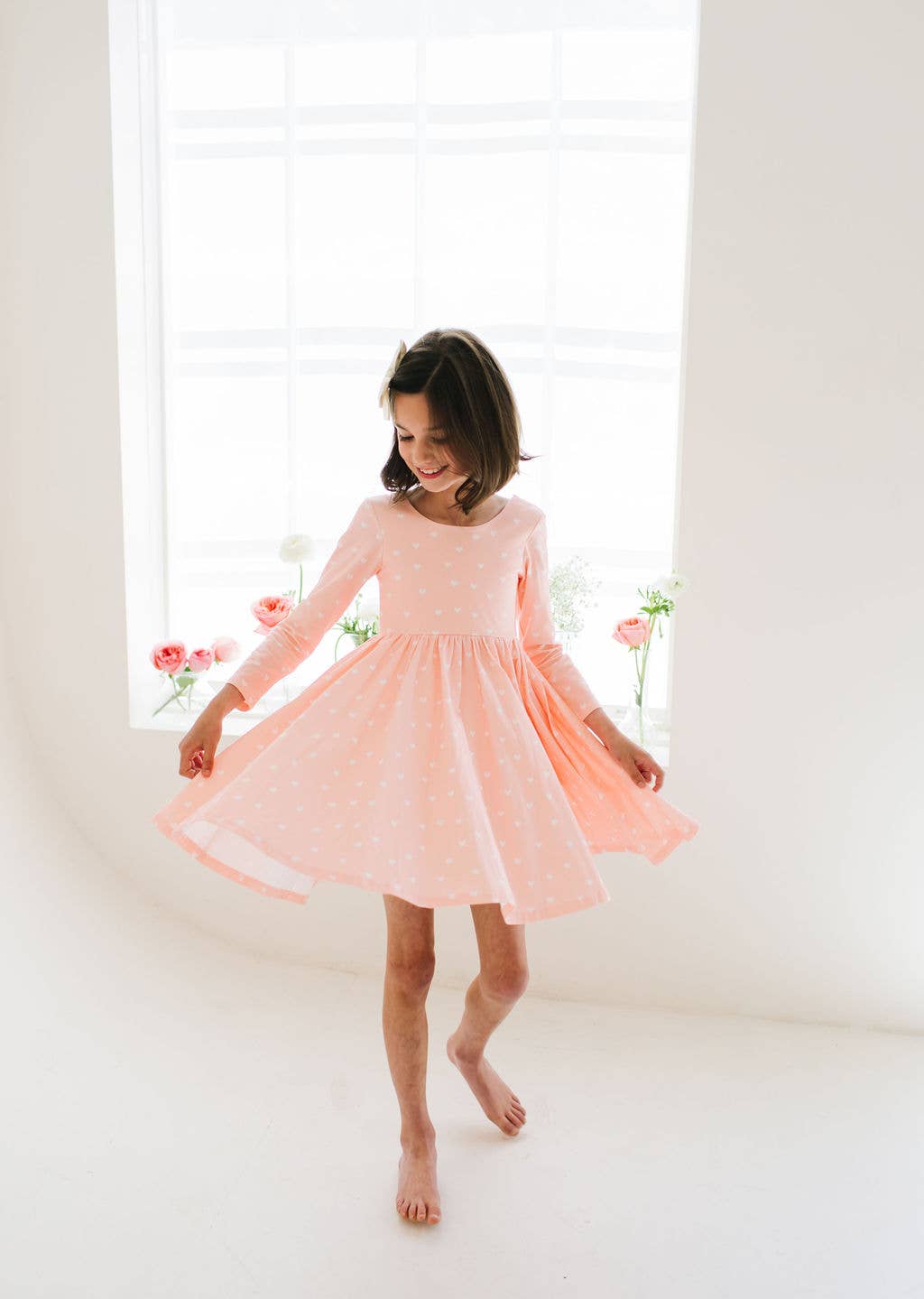 Gwendolyn Dress in Loved | Girls Valentines Dress