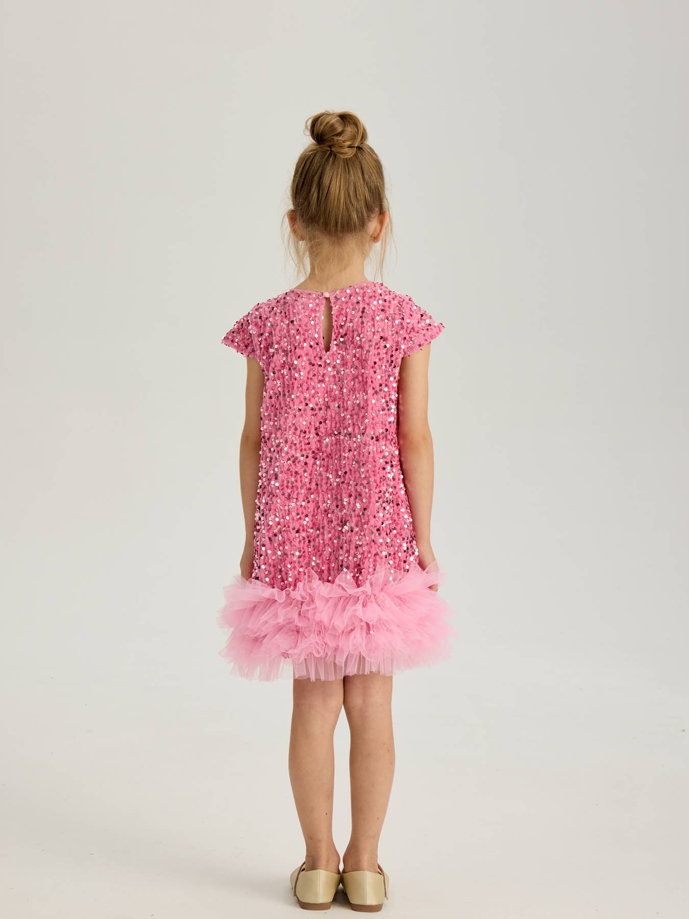 Girls sequin princess dress