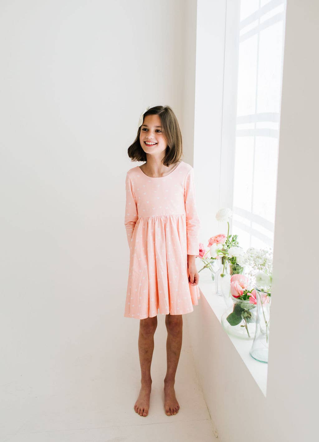 Gwendolyn Dress in Loved | Girls Valentines Dress