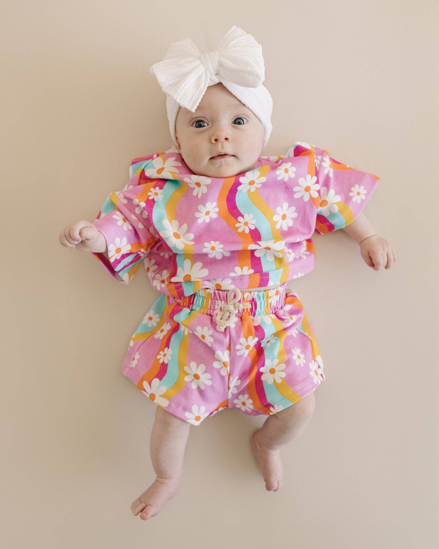 Baby & Kids Shorts Set | Groovy Daisy