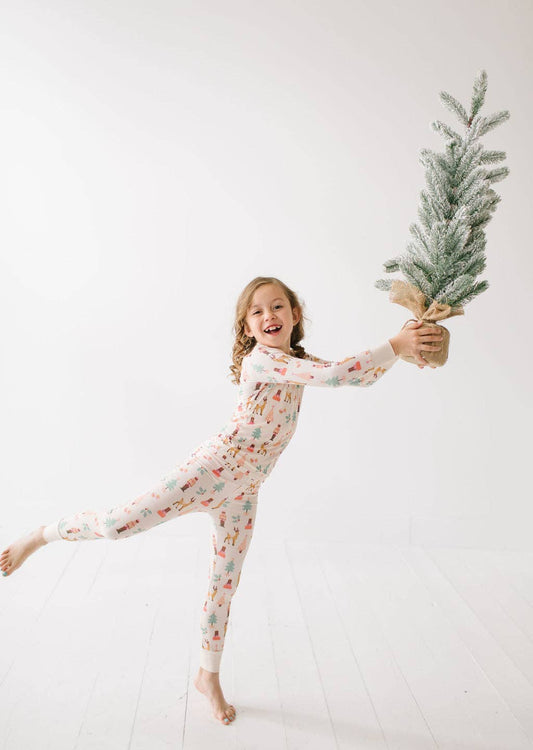 Restock 2 piece Bamboo Pajama in Nutcracker | Christmas