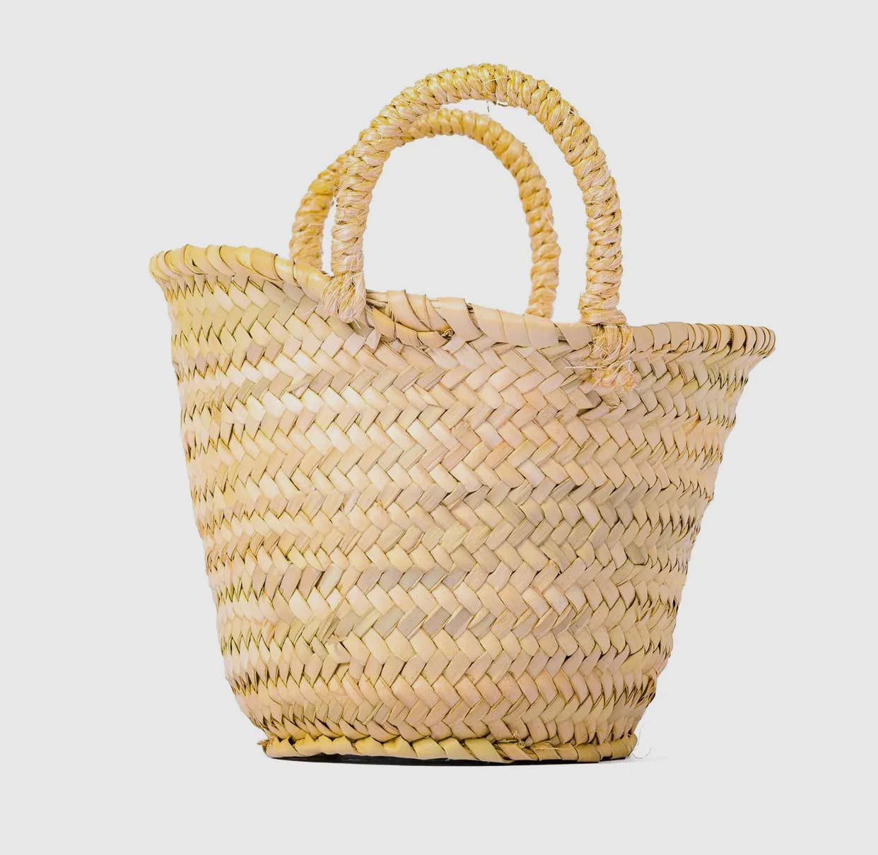 White Bunny easter Straw Basket, Bridal Shower Bag, Baby Bag