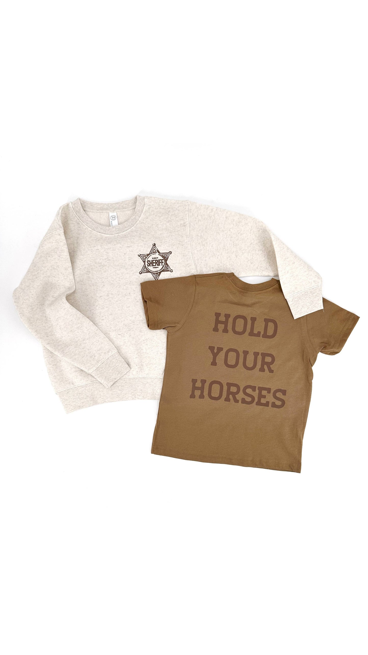 Sheriff Sweatshirt, Cowboy Clothes for kids