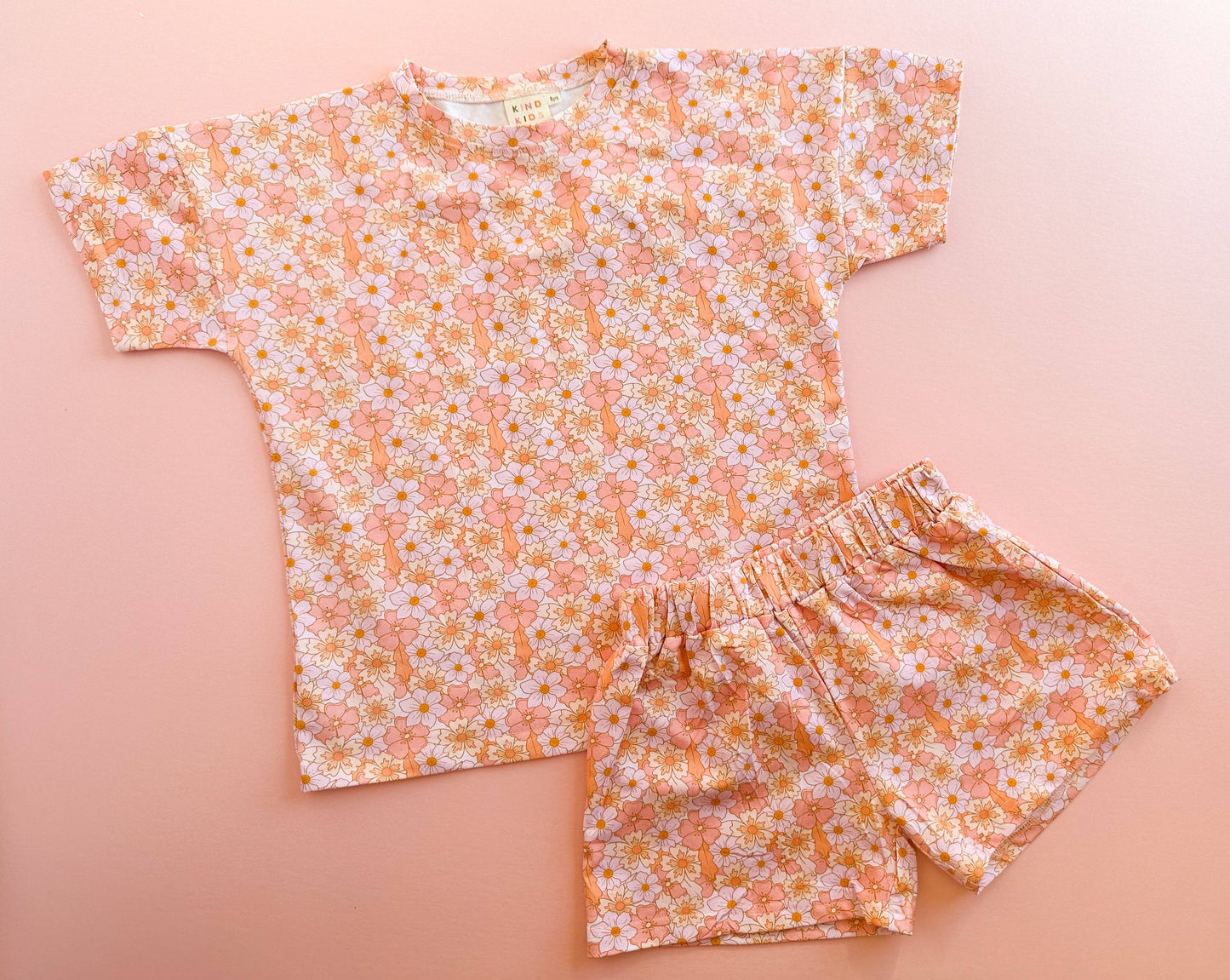 Kids Flower Set in Pink