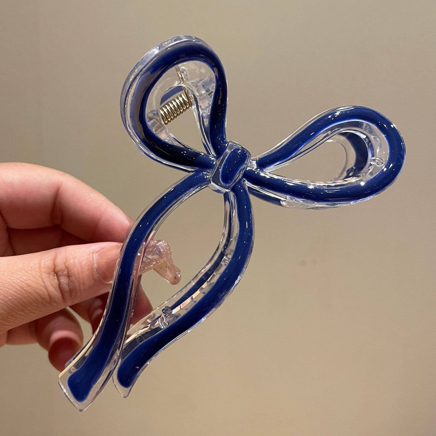 Colorful butterfly hairbow hair clip claw