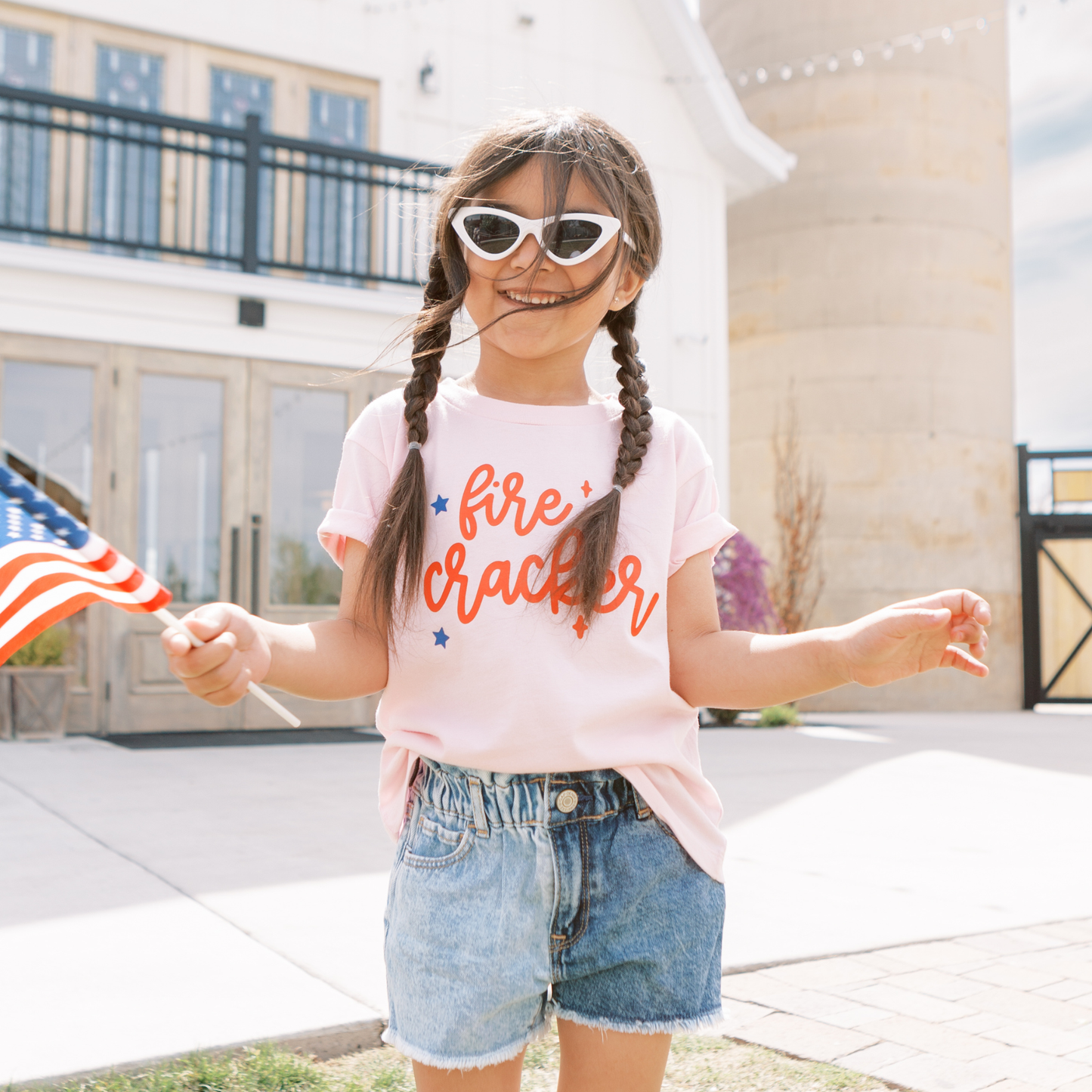 Fire Cracker Toddler and Youth 4th of July Shirt