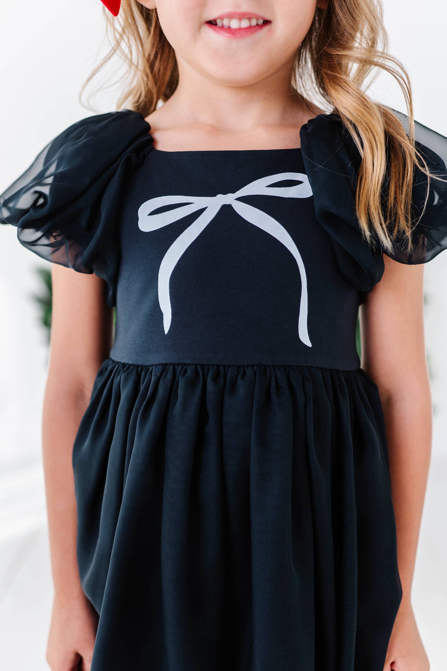 Black | Bow Party Dress