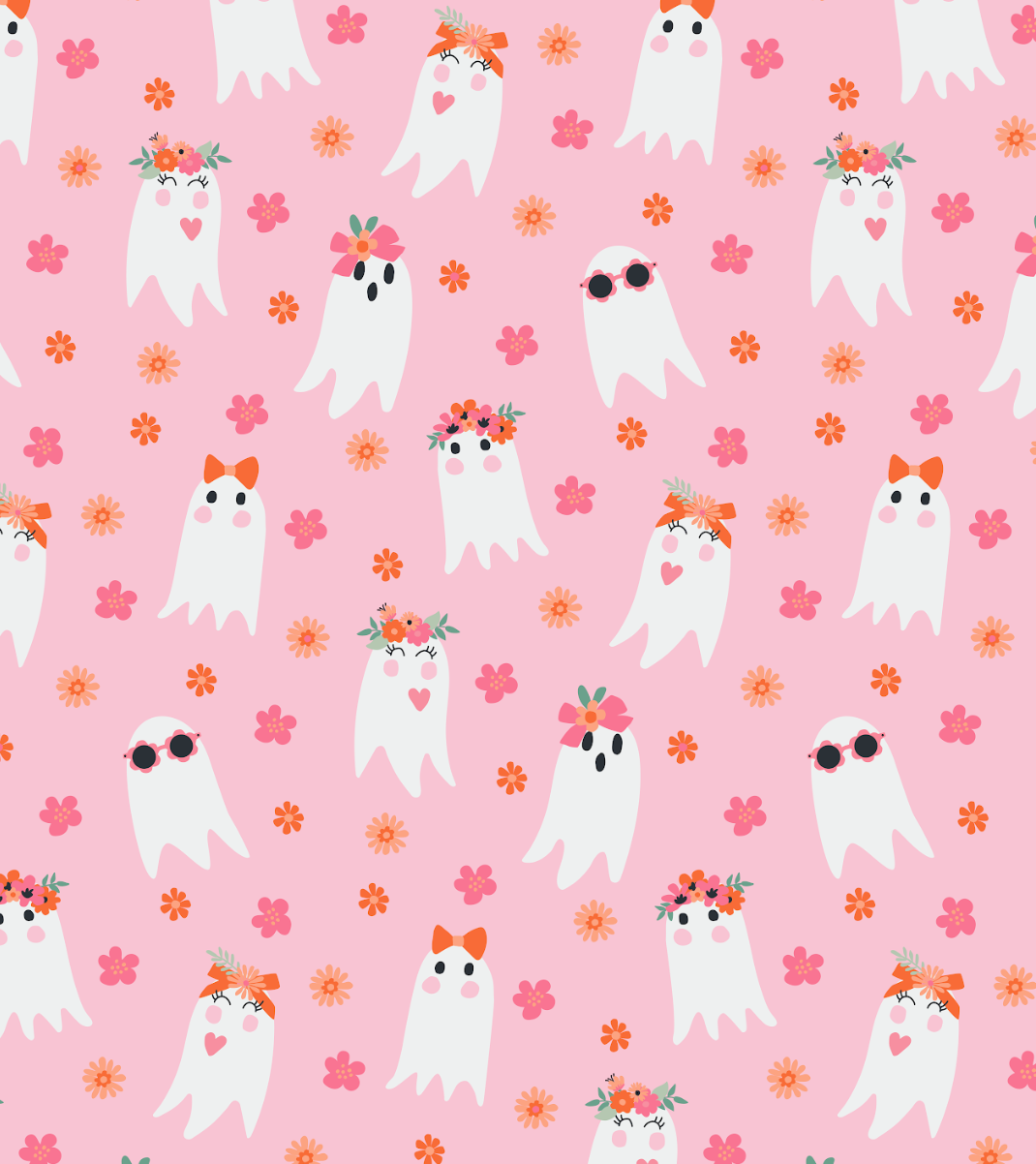 Floral Ghost Bubble