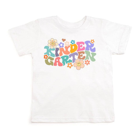 Kindergarten Retro Short Sleeve T-Shirt - Back To School