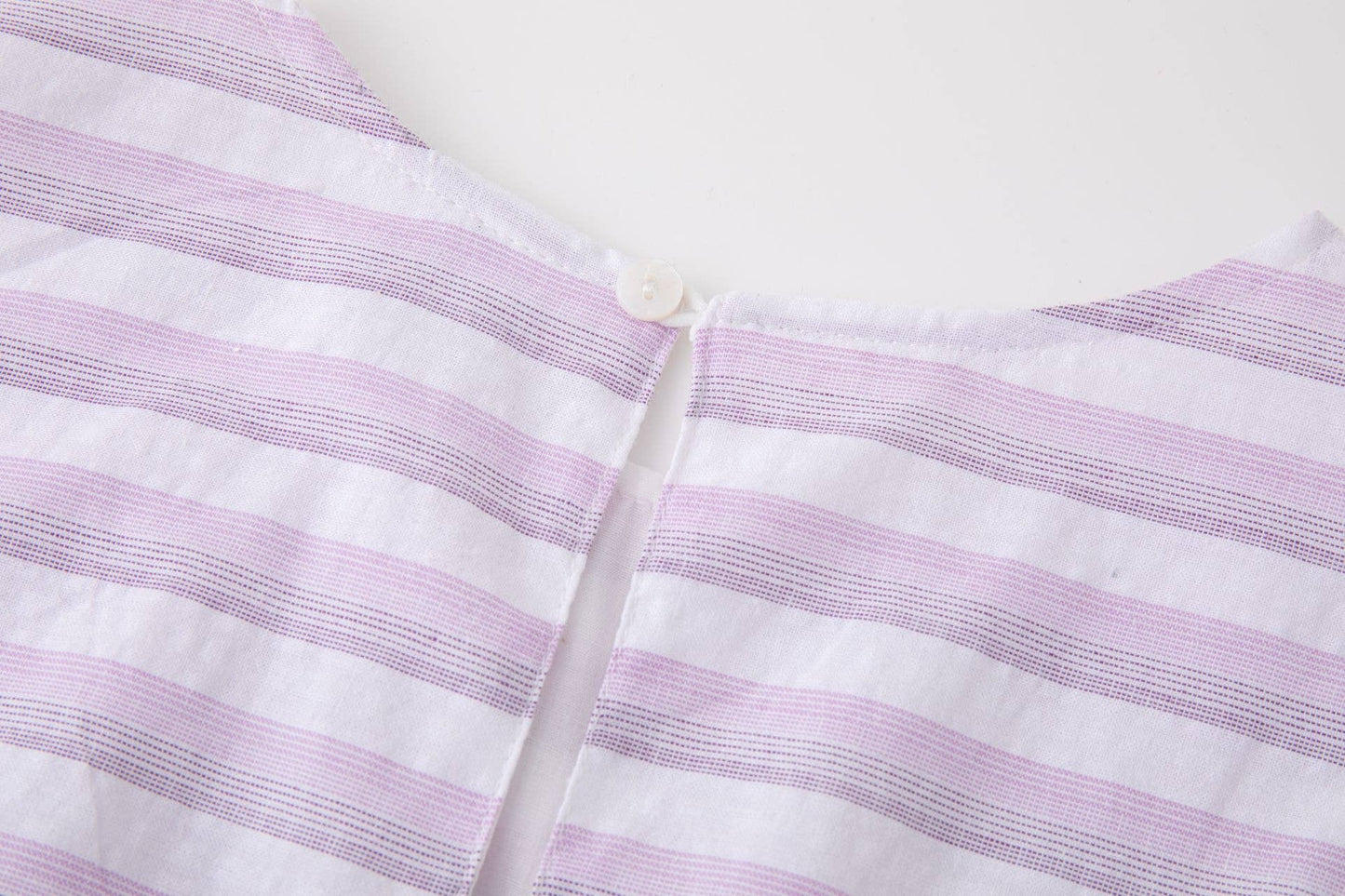 Striped jumpsuit for girls