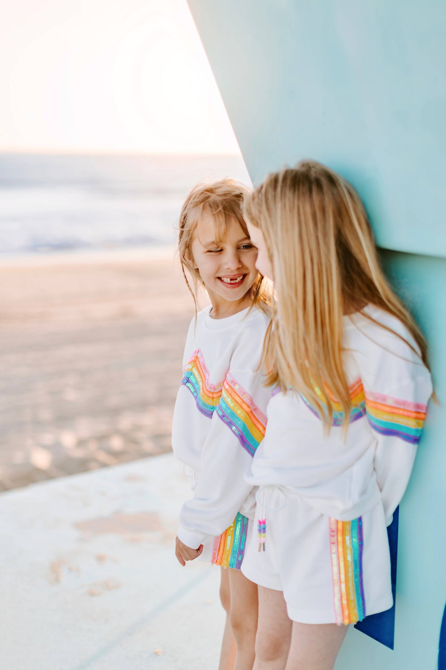 Long Sleeve Sparkle Stripe Set