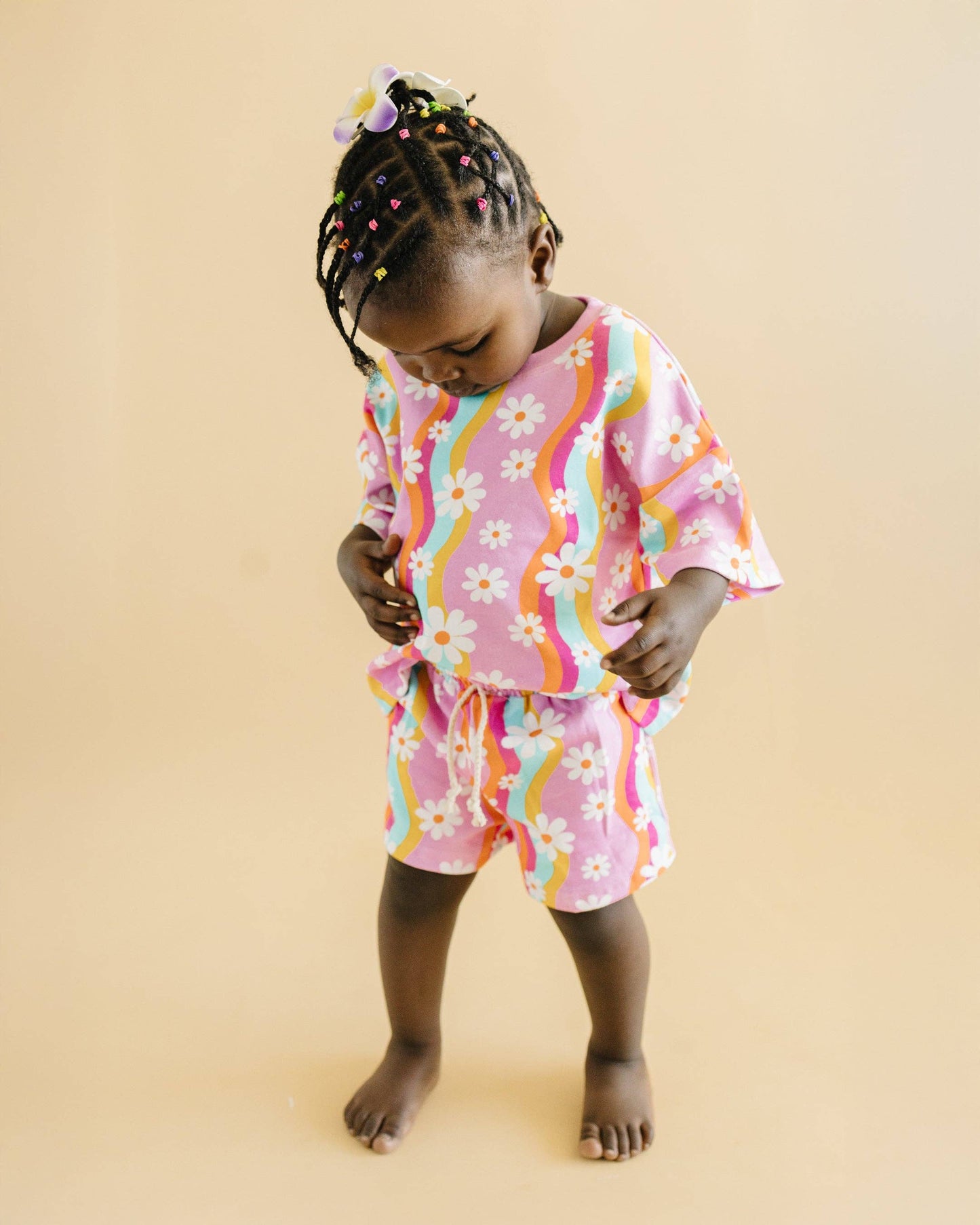 Baby & Kids Shorts Set | Groovy Daisy