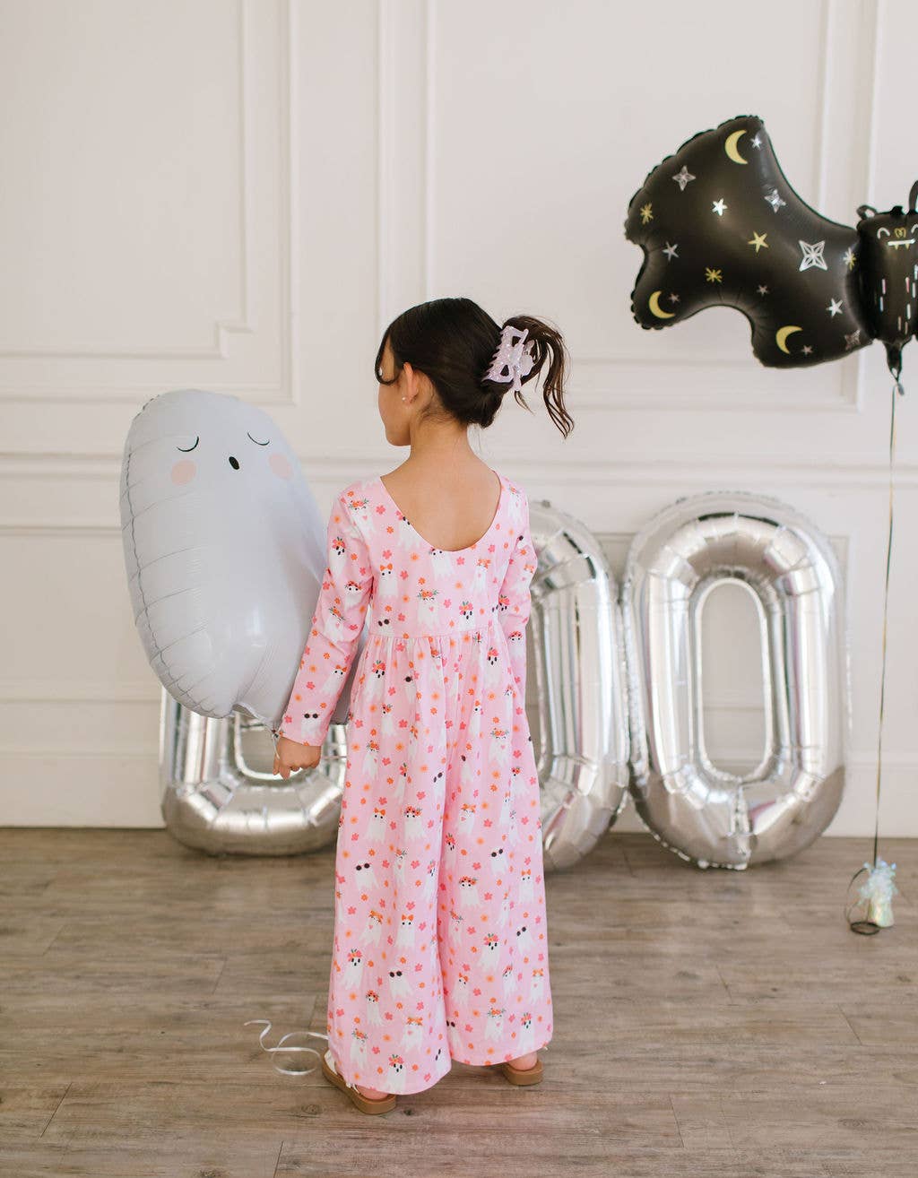 Floral Ghost Romper