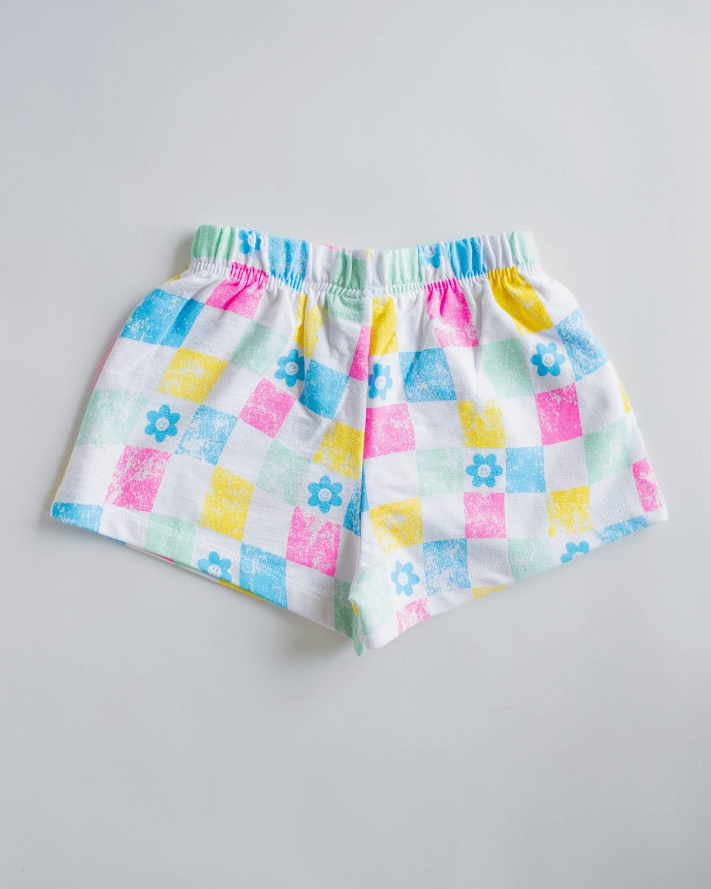 XOXO by Magpies All Over Checker French Terry Short