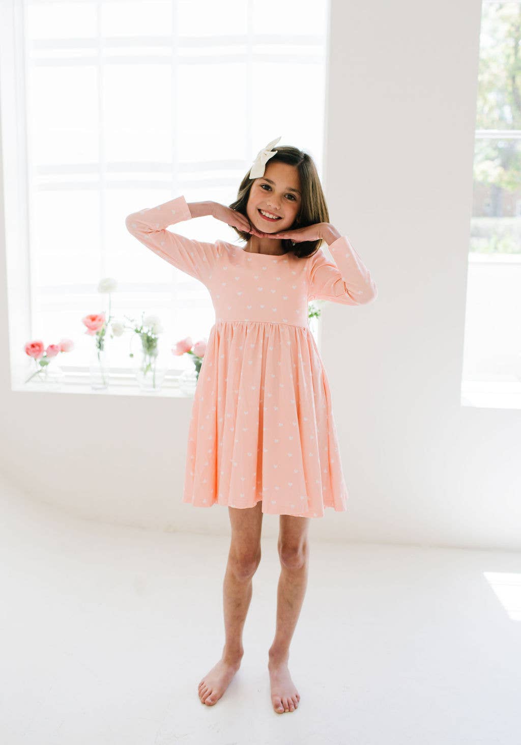 Gwendolyn Dress in Loved | Girls Valentines Dress