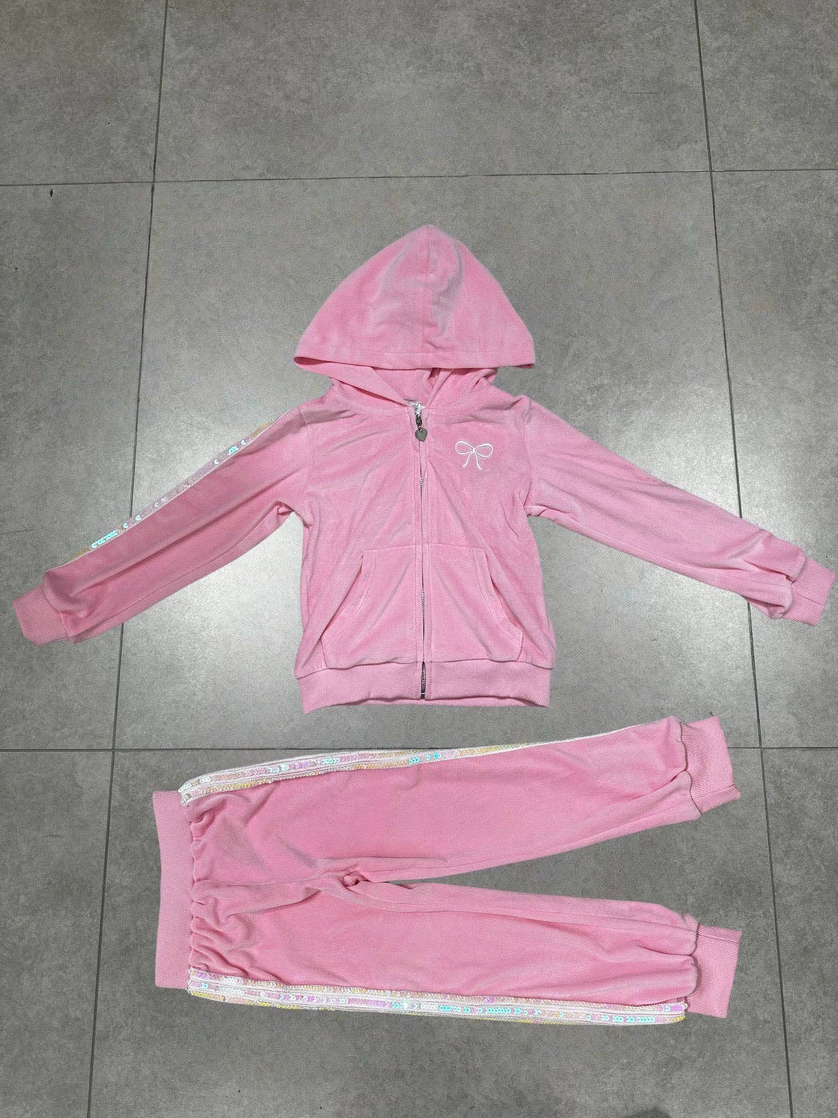 Bow Velvet Set