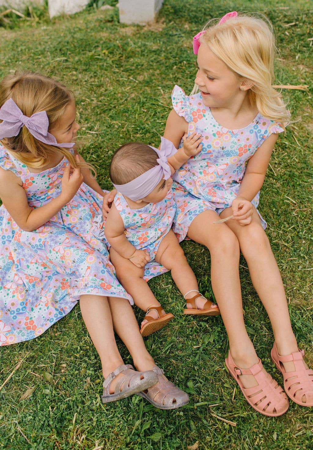 Rosita Dress in Butterfly Dream | girls twirl dress