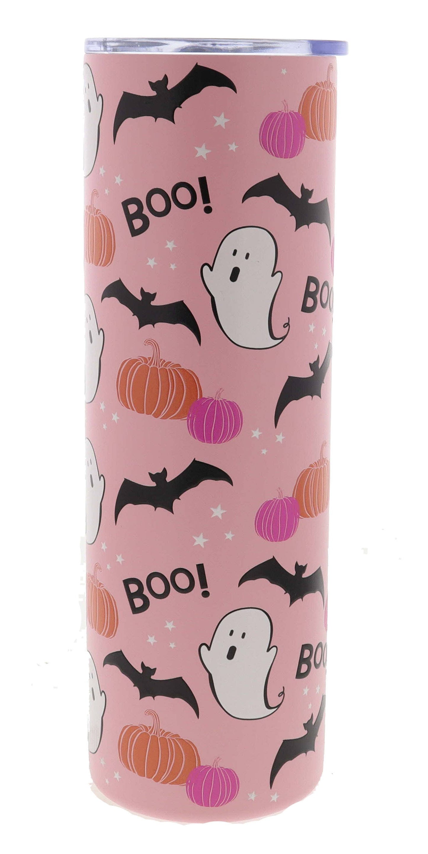 Spooky Season 30 Oz. Skinny Tumbler With Lid And Straw