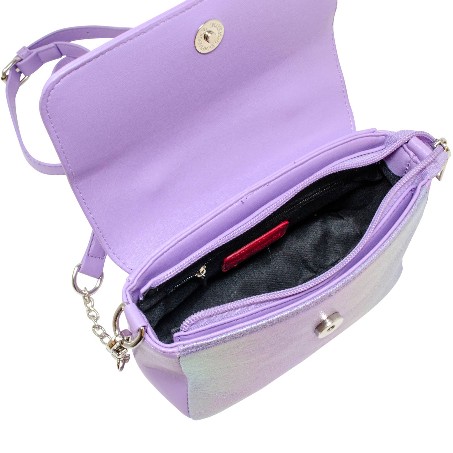 Shiny Baguette Jumbo Chain Bag