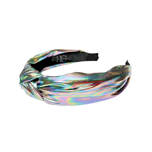 Kid and Tween Multi-Color Metallic Knotted Headband