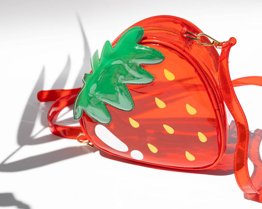 NEW! Jelly Fruit Handbag - Strawberry ๐