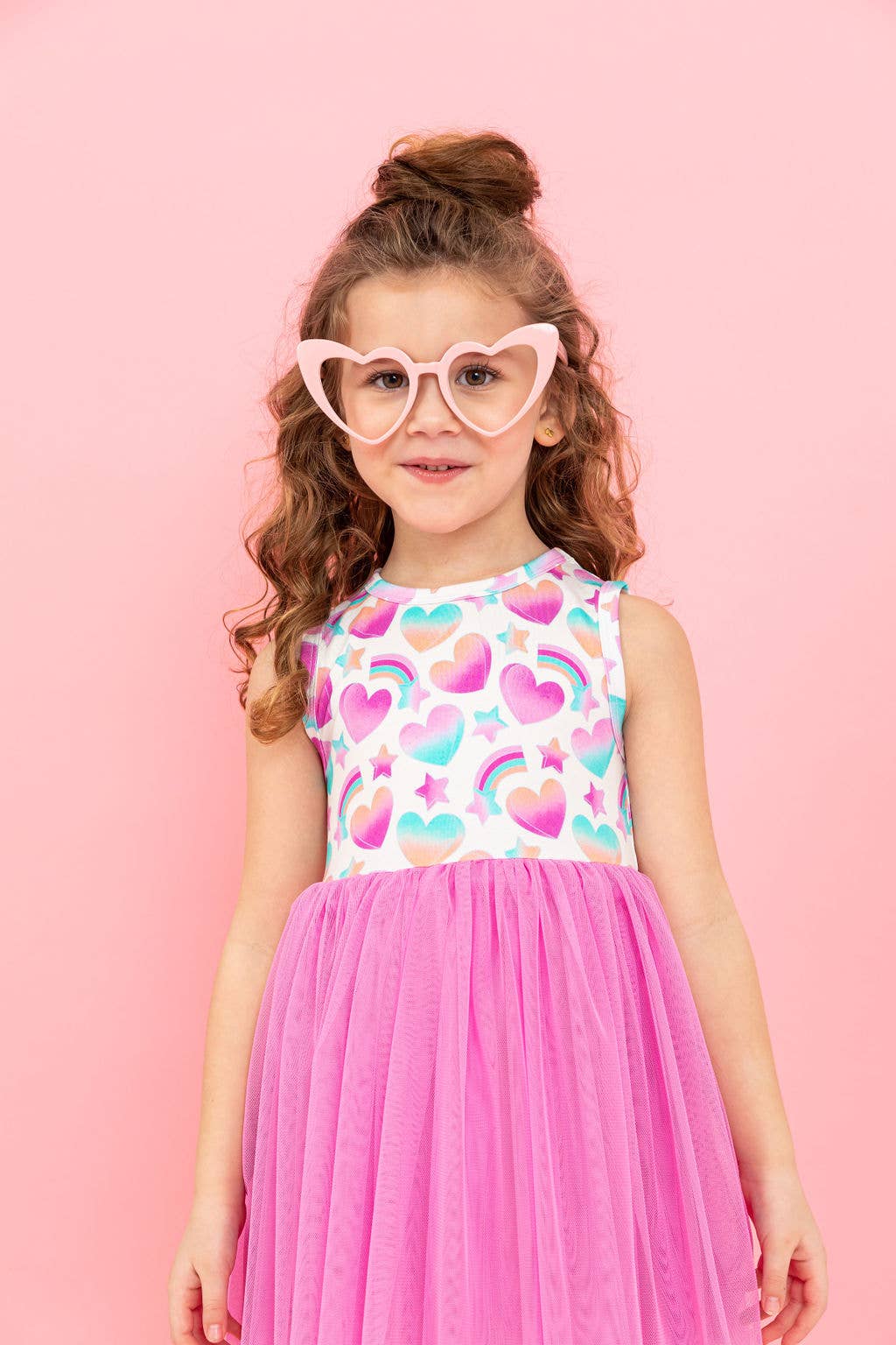 Kids Tulle Bamboo Dress - True Love - Spring Easter Dress