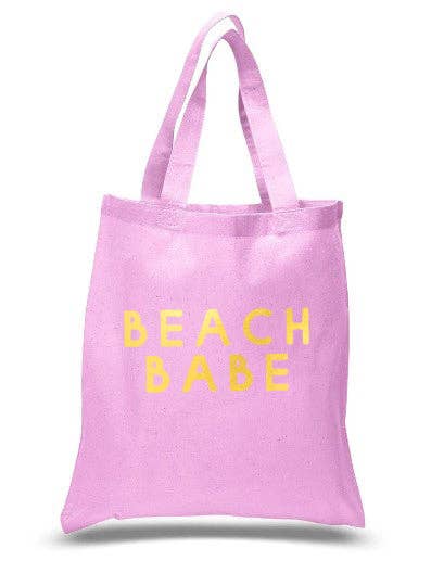 Beach Babe Gold in Pink Bag