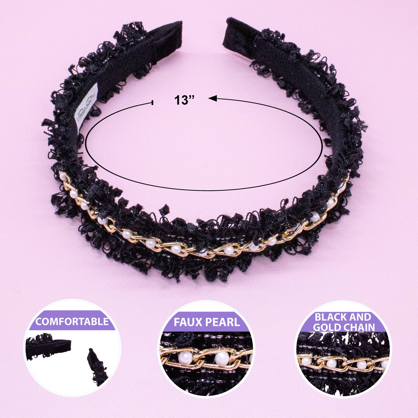 Confetti Pearl Headband