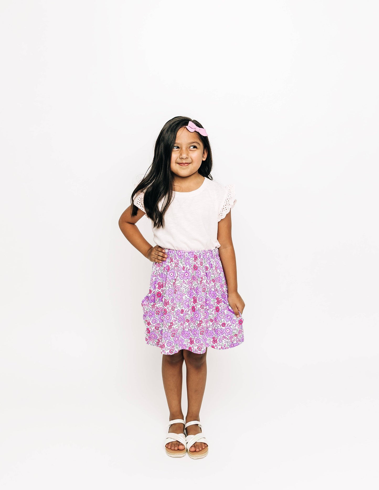 Floral Pocket Skirt