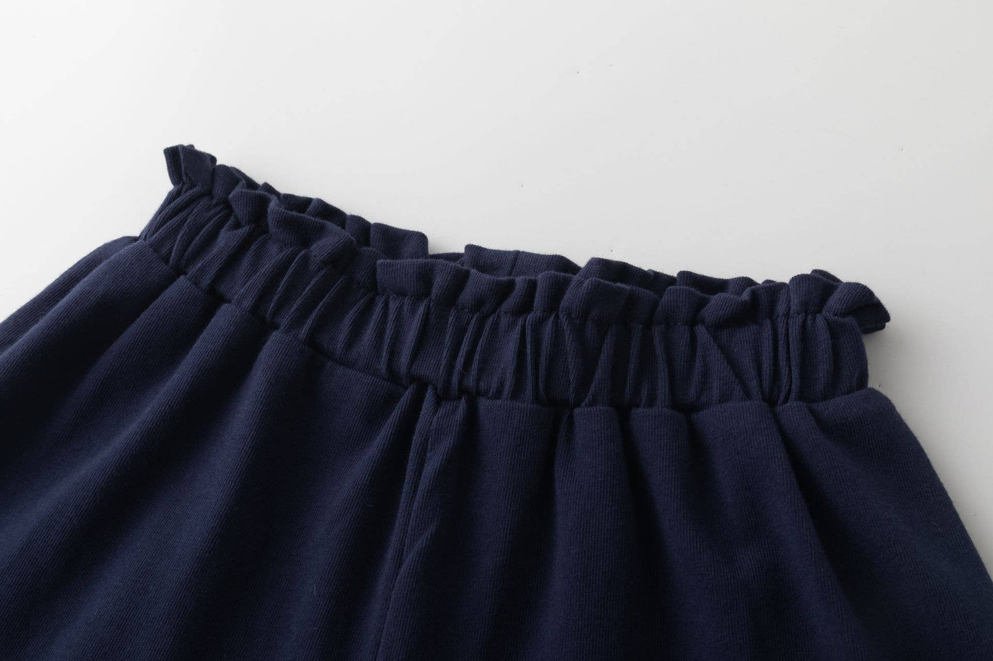 Girls' plain short with frill